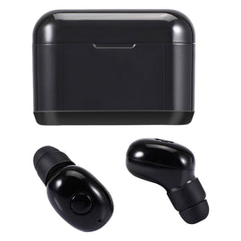 DT-4 IPX Waterproof Bluetooth 5.0 Wireless Bluetooth Earphone with 350mAh Magnetic Charging Box, Support for Calling