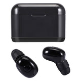 DT-4 IPX Waterproof Bluetooth 5.0 Wireless Bluetooth Earphone with 350mAh Magnetic Charging Box, Support for Calling