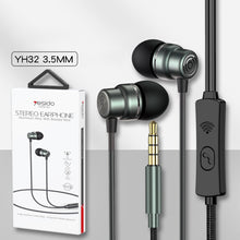 Load image into Gallery viewer, Yesido YH32 3.5mm In-Ear Wired Earphone, Length: 1.2m