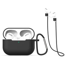 Load image into Gallery viewer, For AirPods Pro 3 in 1 Silicone Earphone Protective Case + Hook + Anti-lost Rope Set