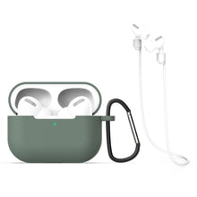Load image into Gallery viewer, For AirPods Pro 3 in 1 Silicone Earphone Protective Case + Hook + Anti-lost Rope Set