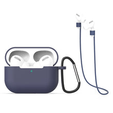 Load image into Gallery viewer, For AirPods Pro Silicone Earphone Protective Case + Hook + Anti-lost Rope 3 in 1 Set, For AirPods Pro