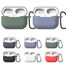 Load image into Gallery viewer, For AirPods Pro 3 in 1 Silicone Earphone Protective Case + Hook + Anti-lost Rope Set