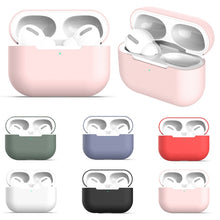 Load image into Gallery viewer, For AirPods Pro 3 in 1 Silicone Earphone Protective Case + Earphones Buckle + Anti-lost Rope Set
