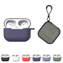 Load image into Gallery viewer, For AirPods Pro 5 in 1 Silicone Earphone Protective Case + Earphone Bag + Earphones Buckle + Hook + Anti-lost Rope Set