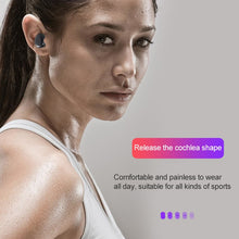 Load image into Gallery viewer, DT-14 Wireless Two Ear Bluetooth Headset Supports Touch &amp; Smart Magnetic Charging &amp; Power On Automatic Pairing