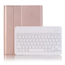 Load image into Gallery viewer, A09B Bluetooth 3.0 Ultra-thin ABS Detachable Bluetooth Keyboard Leather Tablet Case for iPad Air / Pro 10.5 inch (2019), with Pen Slot &amp; Holder