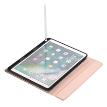 Load image into Gallery viewer, A09B Bluetooth 3.0 Ultra-thin ABS Detachable Bluetooth Keyboard Leather Tablet Case for iPad Air / Pro 10.5 inch (2019), with Pen Slot &amp; Holder