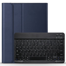 A11 Bluetooth 3.0 Ultra-thin ABS Detachable Bluetooth Keyboard Leather Tablet Case for iPad Air 4 / Air 5 / Pro 11 inch 2022 / 2021 / 2020 / 2018, with Holder, For iPad Air 4 / Air 5 / Pro 11 inch 2022 / 2021 / 2020 / 2018