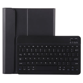 A11B Bluetooth 3.0 Ultra-thin ABS Detachable Bluetooth Keyboard Leather Tablet Case for iPad Air 4 / Air 5 / Pro 11 inch 2022 / 2021 / 2020 / 2018, with Pen Slot & Holder