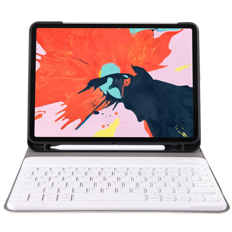 A11B Bluetooth 3.0 Ultra-thin ABS Detachable Bluetooth Keyboard Leather Tablet Case for iPad Air 4 / Air 5 / Pro 11 inch 2022 / 2021 / 2020 / 2018, with Pen Slot & Holder, For iPad Air 4 / Air 5 / Pro 11 inch 2022 / 2021 / 2020 / 2018