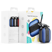 Load image into Gallery viewer, Mutural Rugged Utility Protective Case with Hook For AirPods 3