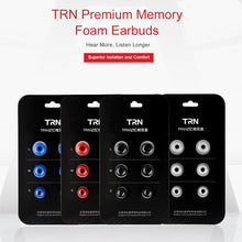 Load image into Gallery viewer, TRN Earphone Silicone Memory Foam Earplug