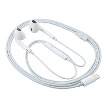 Load image into Gallery viewer, 8 Pin Plug Wired Earphone, Support Calls and Music, Cable Lengrh: 1.2m