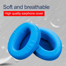 Load image into Gallery viewer, 1 Pair Oval Leather Beveled Headphone Protective Case for Brainwavz HM5 / Philip SHP9500