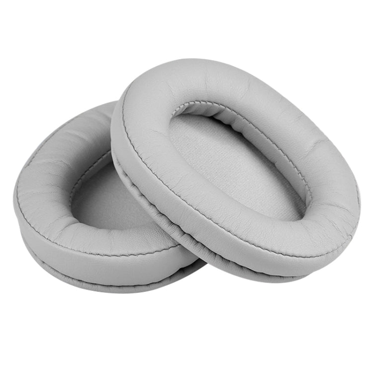 1 Pair Leather Sponge Protective Case for Steelseries Arctis 3 Pro  / Ice 5 / Ice 7 Headphone (White)