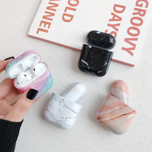 Load image into Gallery viewer, Marble Pattern Wireless Earphones Charging Box Protective Case for Apple AirPods 1/2