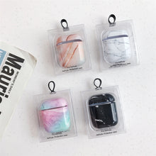 Load image into Gallery viewer, Marble Pattern Wireless Earphones Charging Box Protective Case for Apple AirPods 1/2