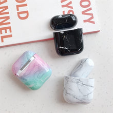 Load image into Gallery viewer, Marble Pattern Wireless Earphones Charging Box Protective Case for Apple AirPods 1/2