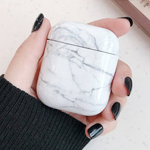 Load image into Gallery viewer, Marble Pattern Wireless Earphones Charging Box Protective Case for Apple AirPods 1/2