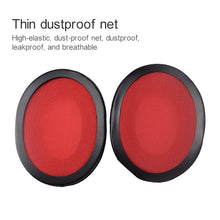 Load image into Gallery viewer, 2 PCS For Kingston KHX-HSCP / HyperX Cloud II Headphone Cushion Flannel Red Net Sponge Cover Earmuffs Replacement Earpads