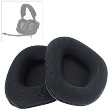 Load image into Gallery viewer, 2 Pairs For Corsair Void RGB Pro Headphone Cushion Mesh Cloth Cover Earmuffs Replacement Earpads