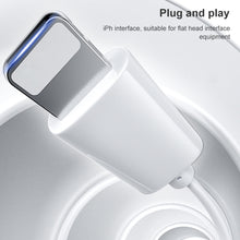 Load image into Gallery viewer, WK Y19 MAX iDeal Series 8 Pin In-Ear HIFI Stereo Wired Earphone, Length: 1.2m