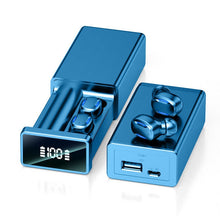 Load image into Gallery viewer, A22 English Version Pull-out Digital Display Bluetooth Earphone with Magnetic Charging Box, Support Touch Light &amp; Power Bank, English Version