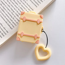 Load image into Gallery viewer, Wireless Earphones Shockproof Candy Colored Suitcase Silicone Protective Case for Apple AirPods 1 / 2
