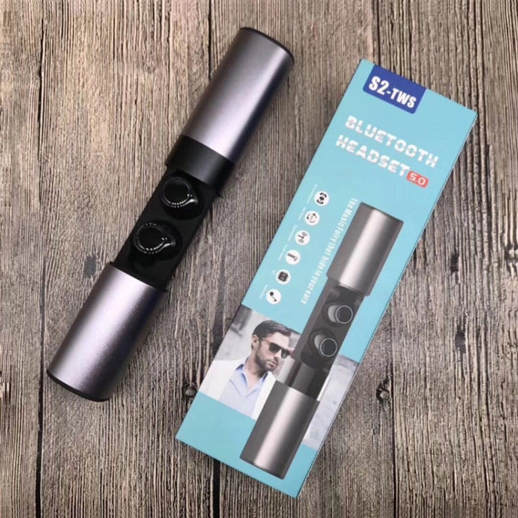 Drawer Type S2 Ear-in TWS Bluetooth V5.0 Wireless Earphones