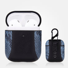 Load image into Gallery viewer, Colour-matching Flip-over Leather Earphones Shockproof Protective Case for Apple AirPods 1 / 2