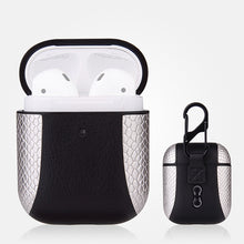 Load image into Gallery viewer, Colour-matching Flip-over Leather Earphones Shockproof Protective Case for Apple AirPods 1 / 2