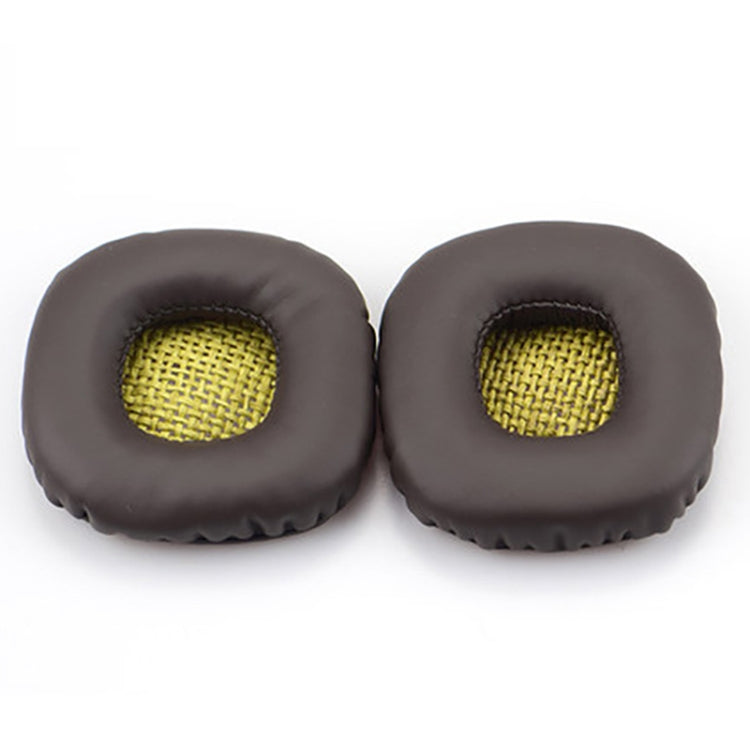 1 Pair Soft Foam Headphone Jacket Earmuffs for Marshall MAJOR II / I, Coffee, White, Black