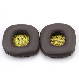 1 Pair Soft Foam Headphone Jacket Earmuffs for Marshall MAJOR II / I, Coffee, White, Black