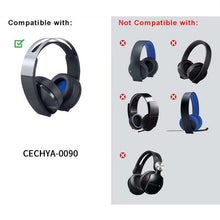 Load image into Gallery viewer, 2pcs For Sony PS4 7.1 PlayStation Platinum CECHYA-0090 Earphone Cushion Cover Earmuffs Replacement Earpads Without Mesh