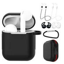 Load image into Gallery viewer, 7 PCS Wireless Earphones Shockproof Silicone Protective Case for Apple AirPods 1 / 2