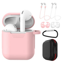 Load image into Gallery viewer, 7 PCS Wireless Earphones Shockproof Silicone Protective Case for Apple AirPods 1 / 2
