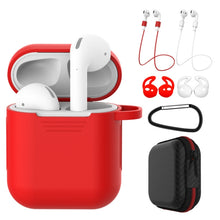 Load image into Gallery viewer, 7 PCS Wireless Earphones Shockproof Silicone Protective Case for Apple AirPods 1 / 2