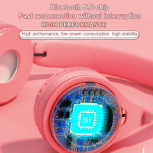 Load image into Gallery viewer, Y08 Hifi Sound Quality Macaron Bluetooth Headset, Supports Calling &amp; TF Card &amp; 3.5mm AUX