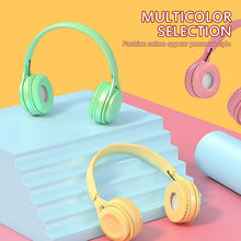 Load image into Gallery viewer, Y08 Hifi Sound Quality Macaron Bluetooth Headset, Supports Calling &amp; TF Card &amp; 3.5mm AUX