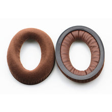 Load image into Gallery viewer, 2 PCS For Sennheiser HD515 / HD555 / HD595 / HD598 / HD558 / PC360 Flannel Earphone Cushion Cover Earmuffs Replacement Earpads with Tone Tuning Cotton, Velvet Brown, Velvet Black