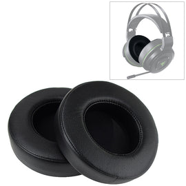 2 PCS For Razer Thresher Ultimate 7.1 Earphone Cushion Sponge Cover Earmuffs Replacement Earpads