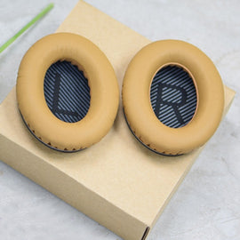 1 Pair Soft Earmuff Headphone Jacket with LR Cotton for BOSE QC2 / QC15 / AE2 / QC25 / QC35