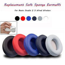 Load image into Gallery viewer, 1 Pair Soft Sponge Earmuff Headphone Jacket for Beats Solo 2.0, Wired Version