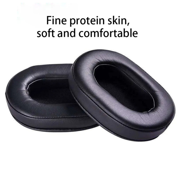 1 Pair Soft Sponge Earmuff Headphone Jacket for Audio-technica ATH-MSR7 / M50X / M20 / M40 / M40X