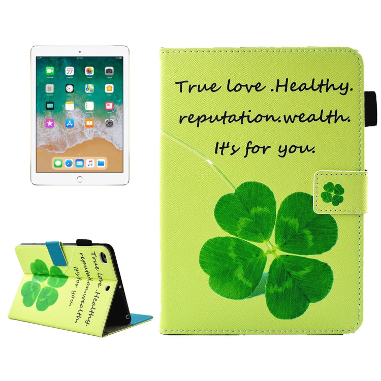 For iPad 9.7 (2018) & iPad 9.7 (2017) & Air 2 / Air Horizontal Flip Leather Case with Holder & Wallet & Card Slots & Sleep / Wake-up Function & Pen Slot