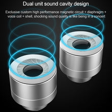Load image into Gallery viewer, D12 1.2m Wired In Ear 3.5mm Interface Stereo Wire-Controlled HIFI Earphones Dual-motion Loop Running Game Music Headset With Packaging, D12 With Packaging (Black)