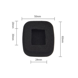 2 PCS For Shinco S01 Headphone Protective Cover Square Sponge Cover Earmuffs