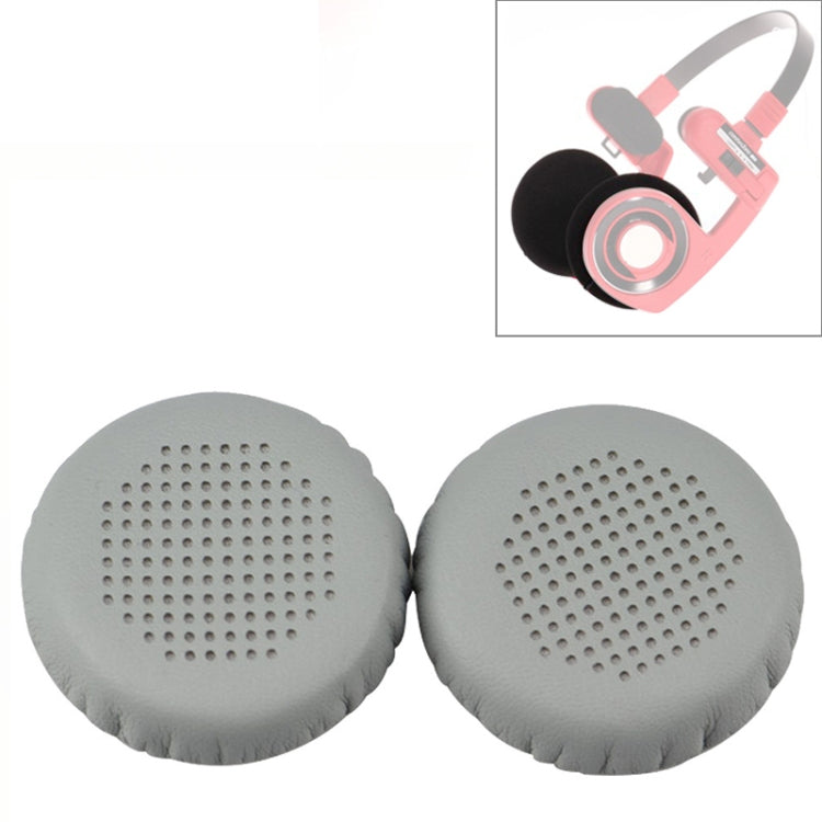 2 PCS For KOSS PP / SP Perforated Ventilation Version Protein Leather Cover Headphone Protective Cover Earmuffs