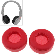 Load image into Gallery viewer, 2 PCS For Beats Studio Mixr Headphone Protective Leather Cover Sponge Earmuffs, Red